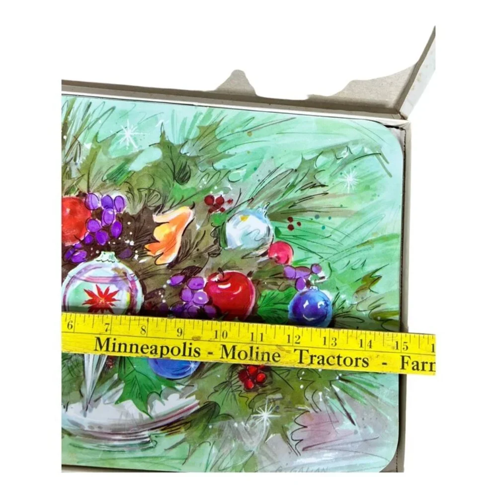 Set‎ of 8 Vintage Holiday Placemats